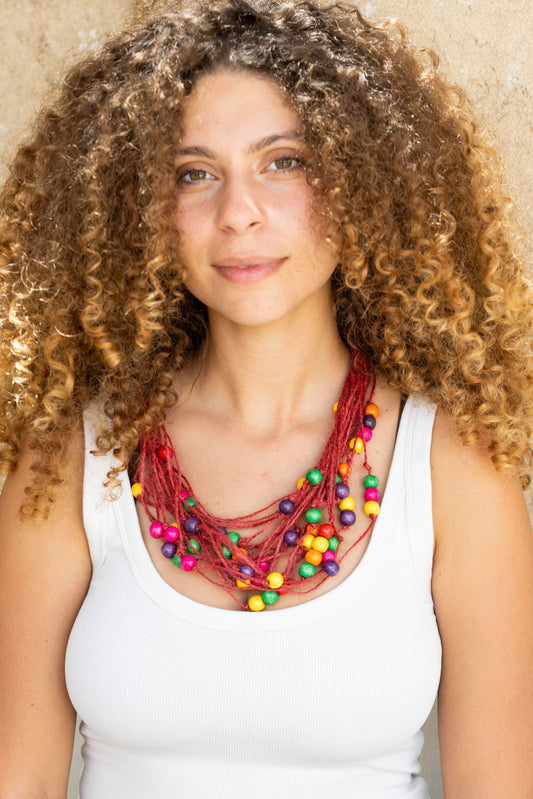 Not-So Secret Garden Layered Beaded Necklace