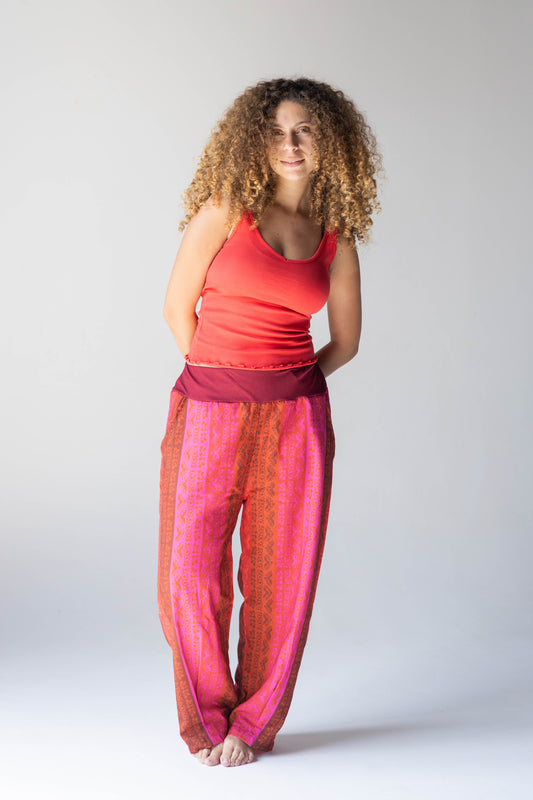 Not-So Secret Garden Pants