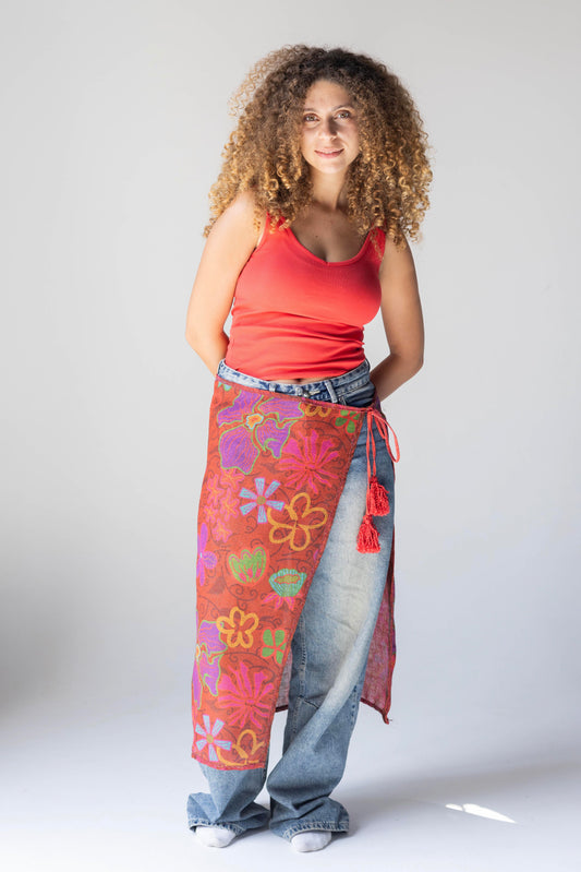 Not-So Secret Garden Wrap
