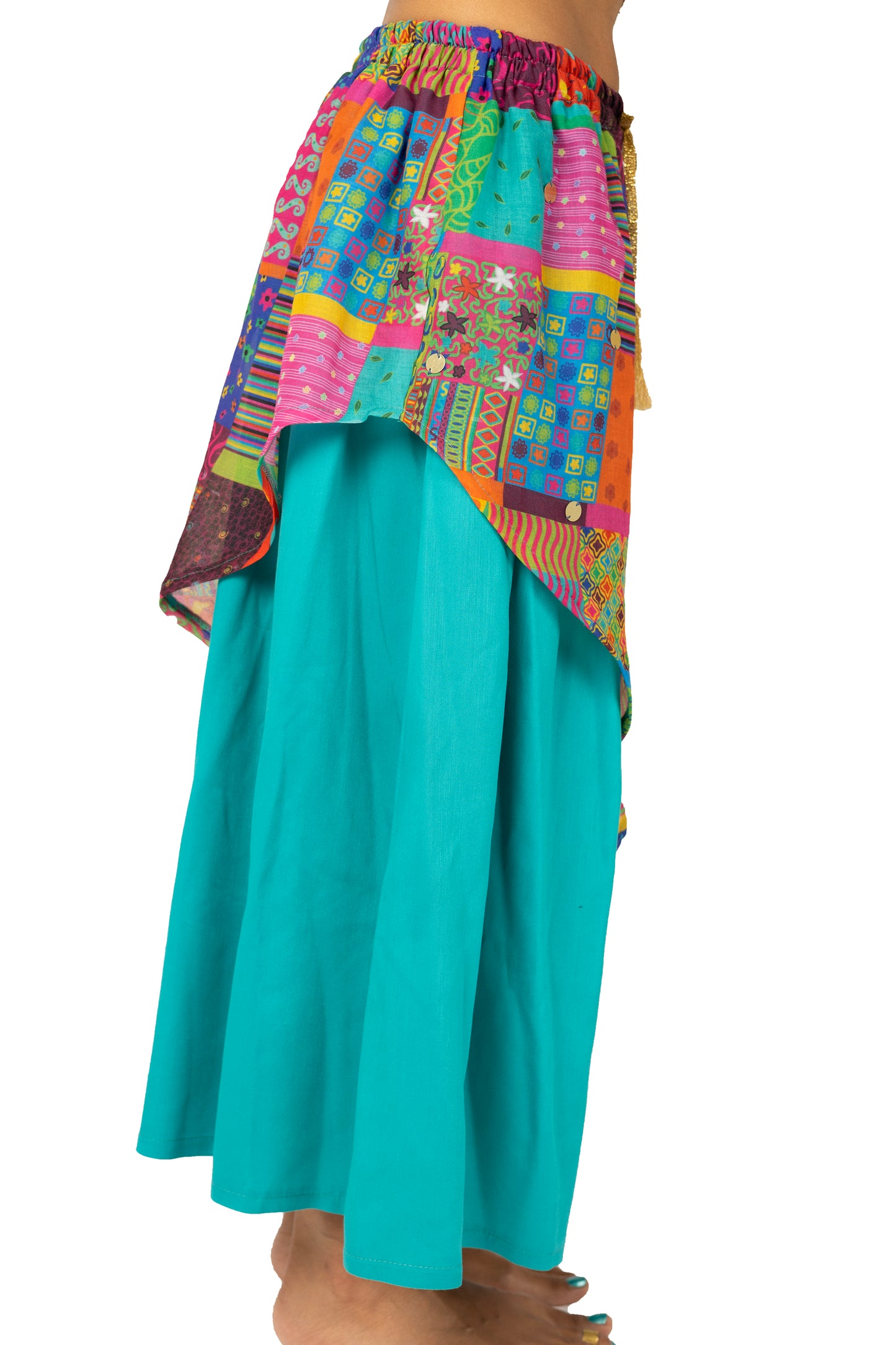 Gypsy Patches Skirt