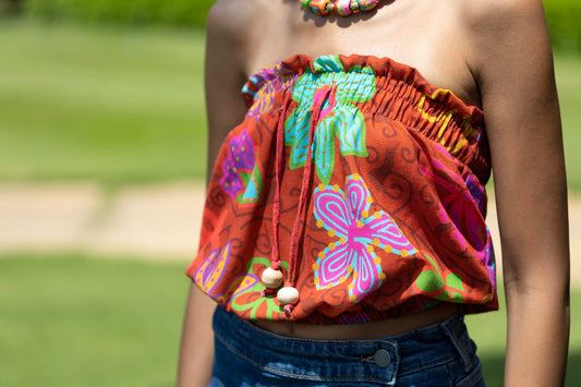 Not-So Secret Garden Croptop