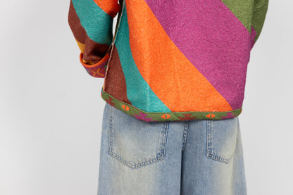 Flocons Et Bonbons Reversible Hoodie