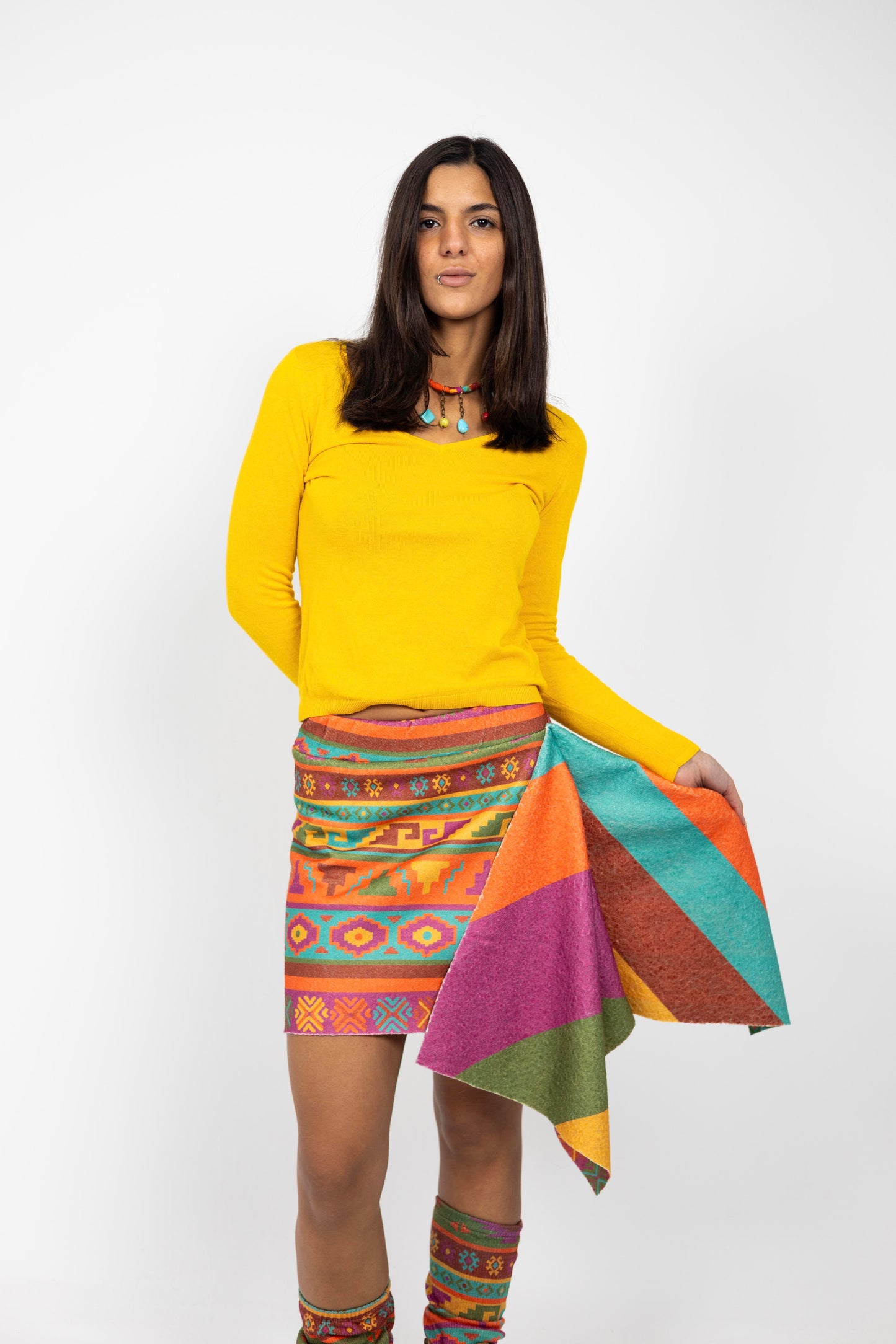 Flocons Et Bonbons Skirt