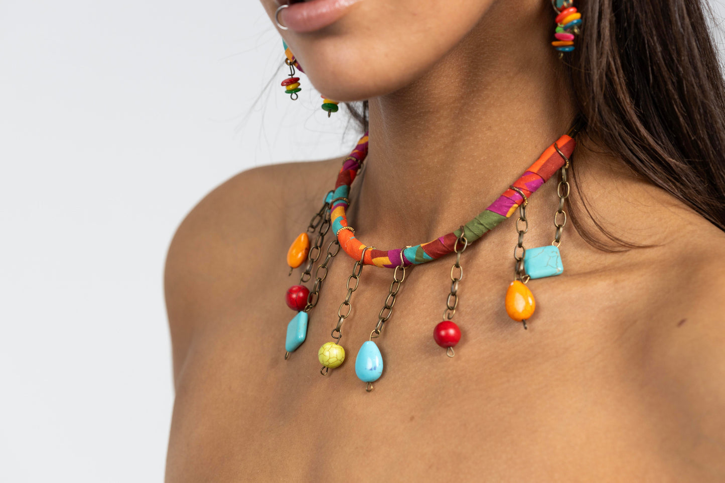 Dangling Bonbons Necklace