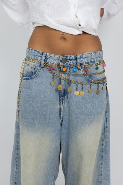 Tutti Frutti Triple Chains Belt