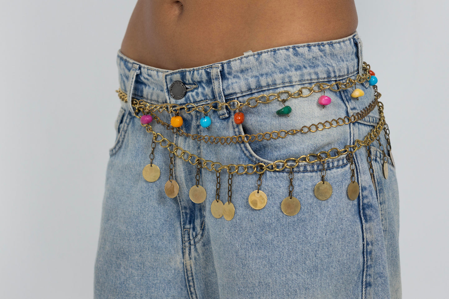 Tutti Frutti Triple Chains Belt