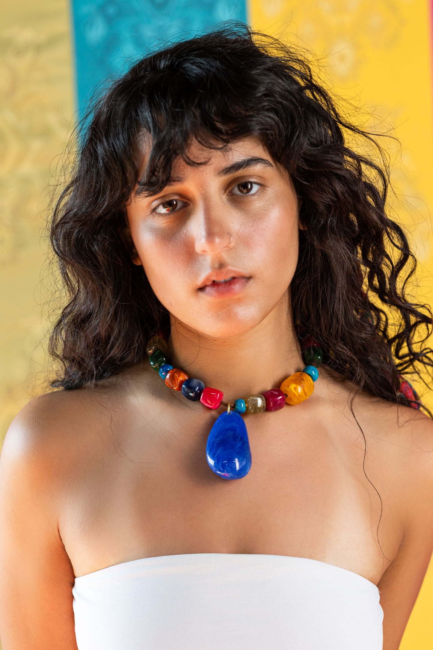 Ocean Sand Suede Necklace