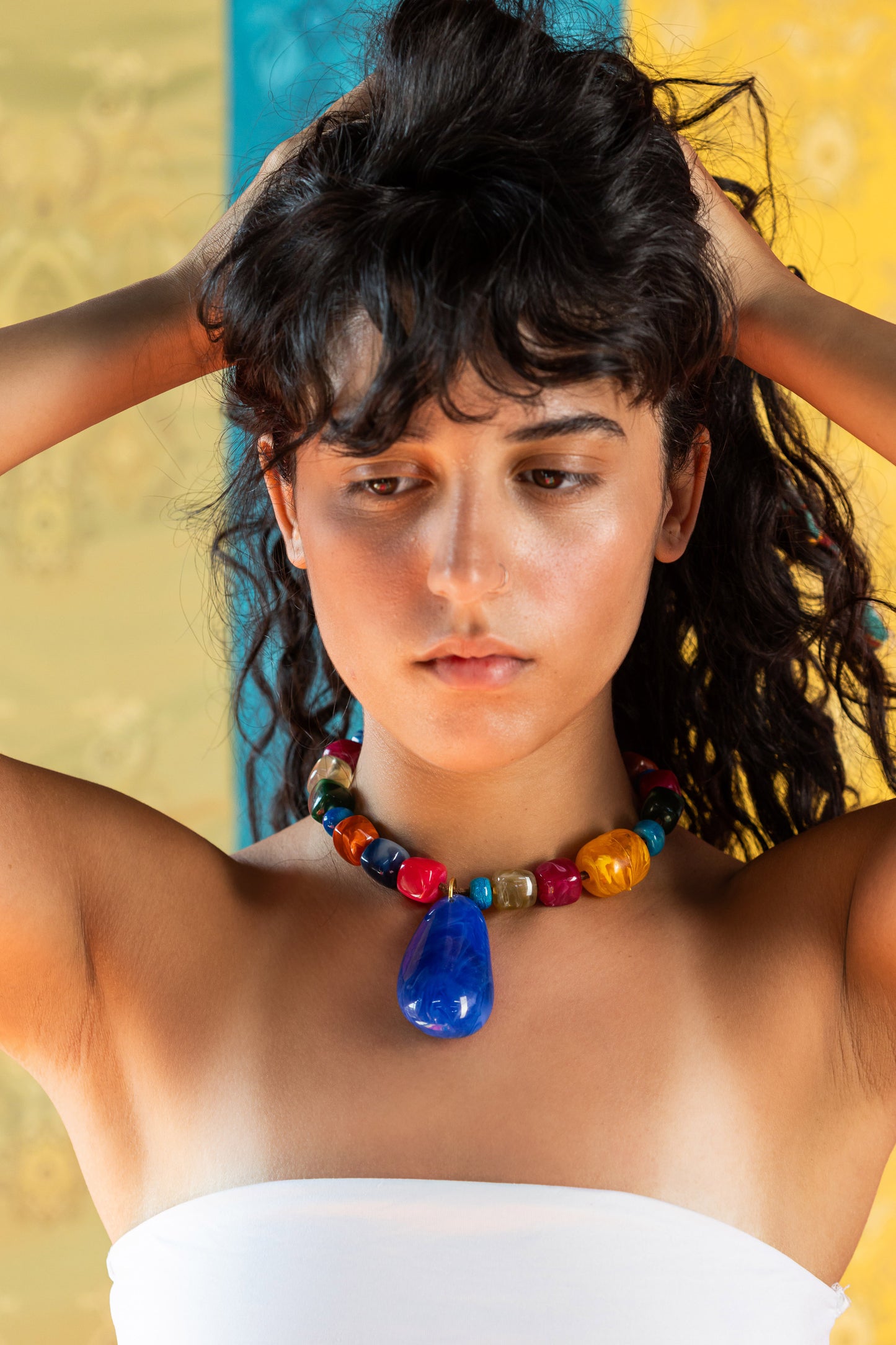 Ocean Sand Suede Necklace