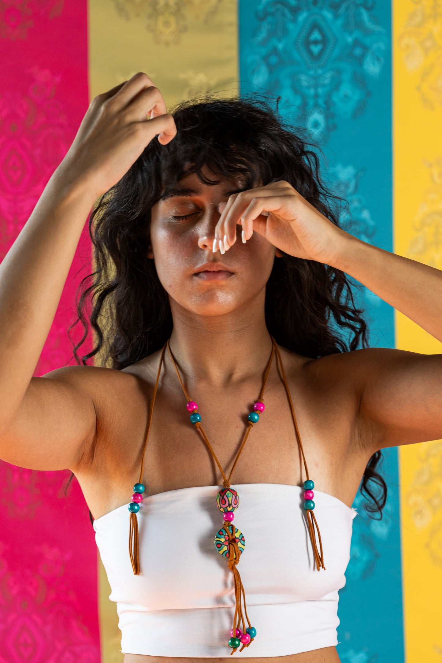 Summer Don’t Go Cord Necklace