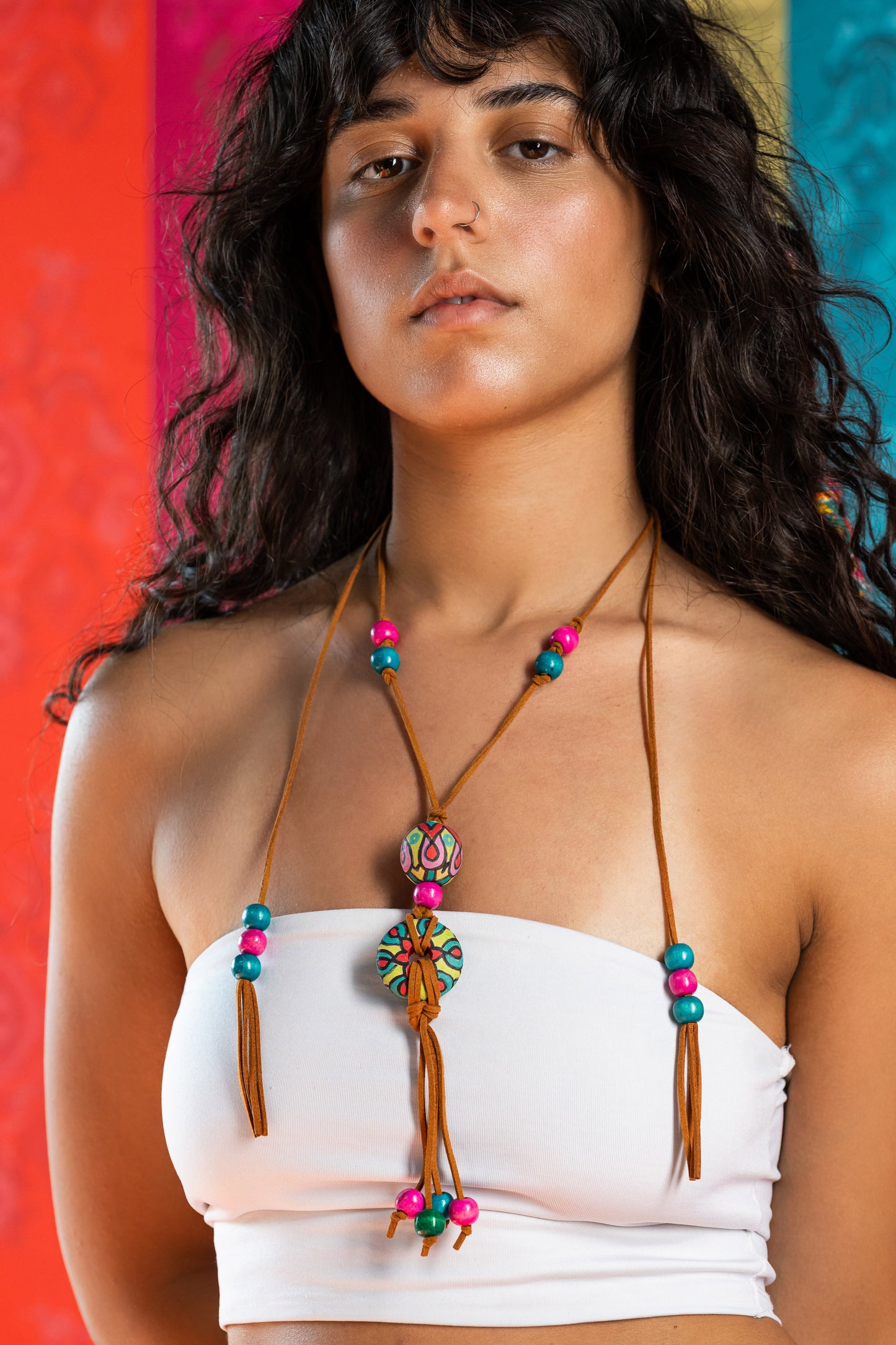 Summer Don’t Go Cord Necklace