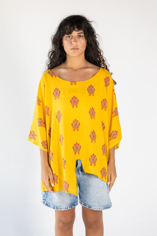 Miel Oversized Cotton Blouse