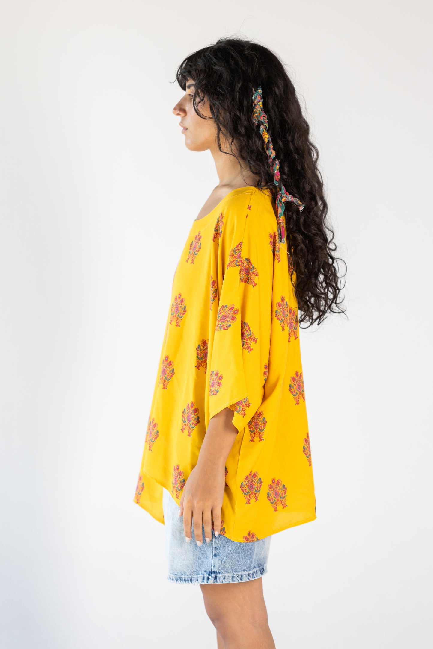 Miel Oversized Cotton Blouse
