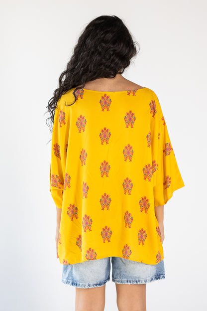 Miel Oversized Cotton Blouse