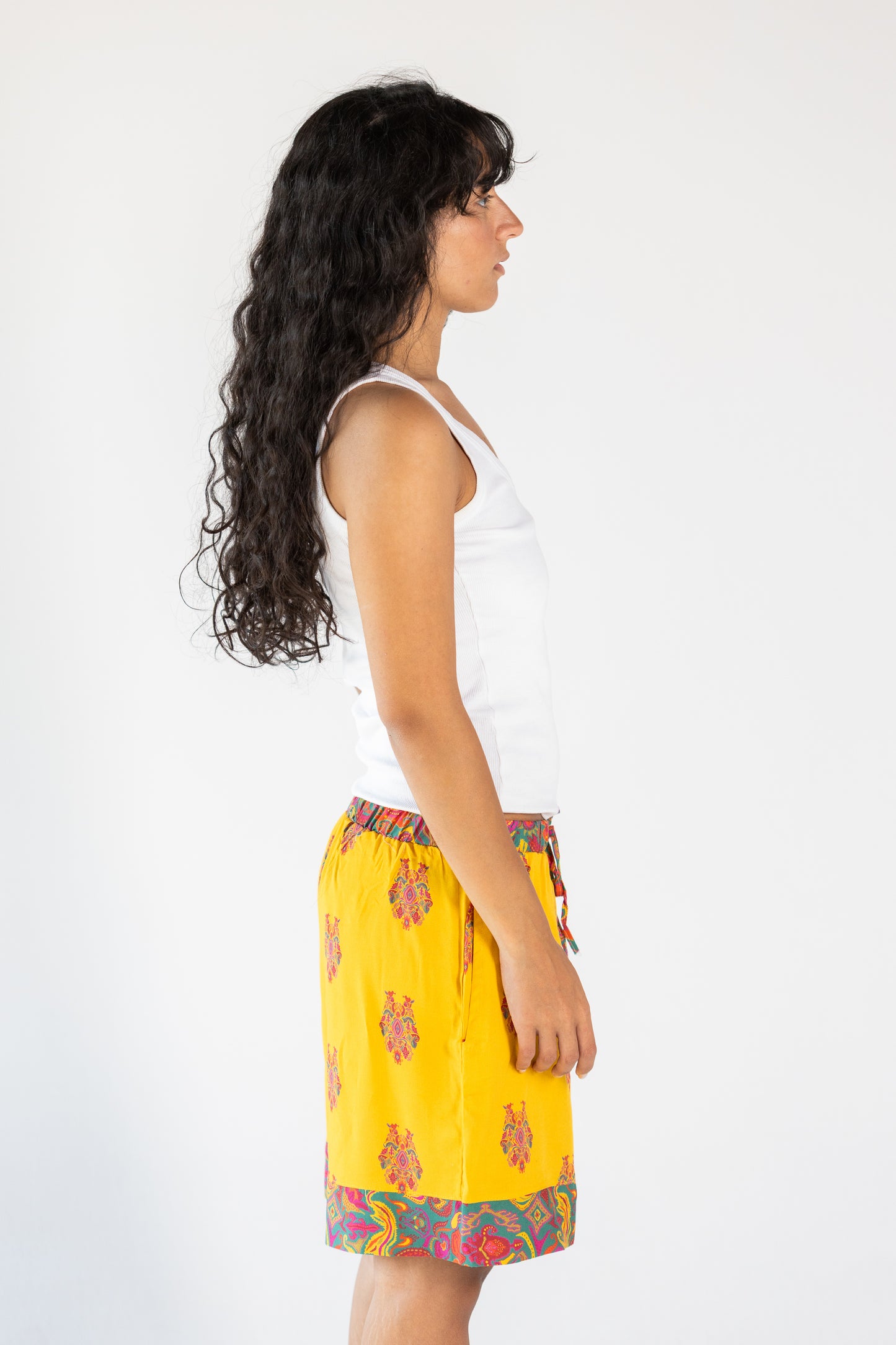 Ciel Et Miel Pull-On Cotton Shorts