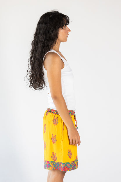 Ciel Et Miel Pull-On Cotton Shorts