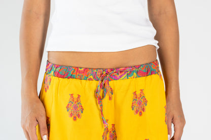 Ciel Et Miel Pull-On Cotton Shorts