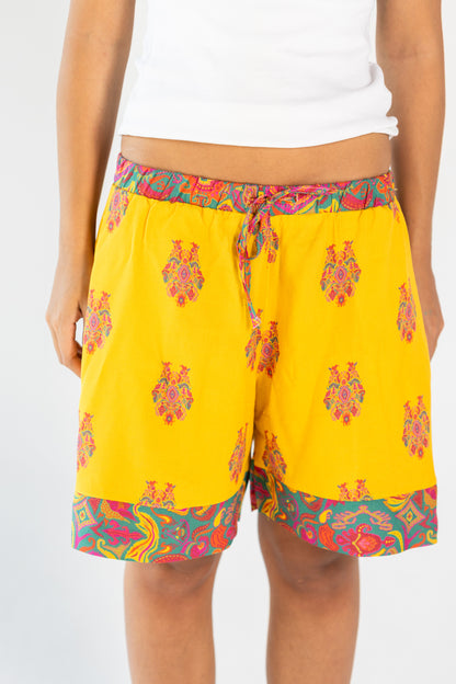 Ciel Et Miel Pull-On Cotton Shorts