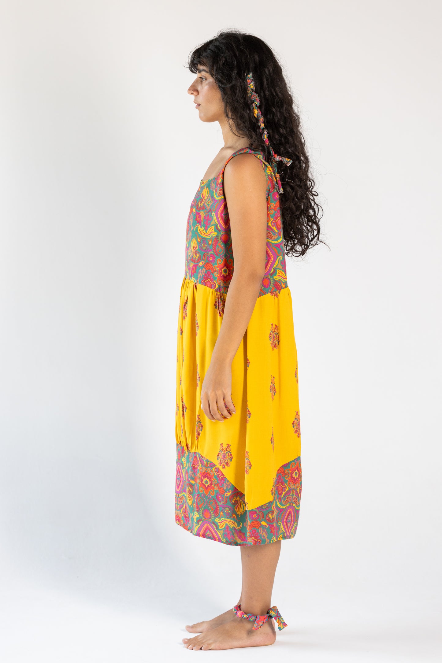 Ciel Et Miel Cocoon Cotton Dress