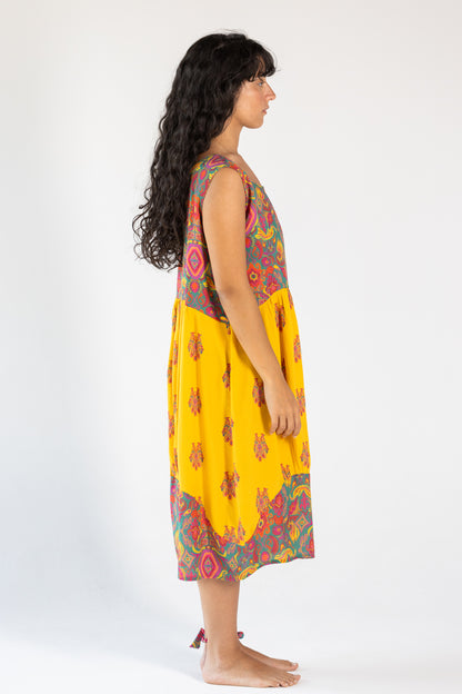 Ciel Et Miel Cocoon Cotton Dress