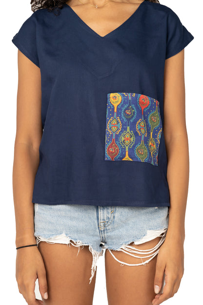 Beach Nights Plain Blouse